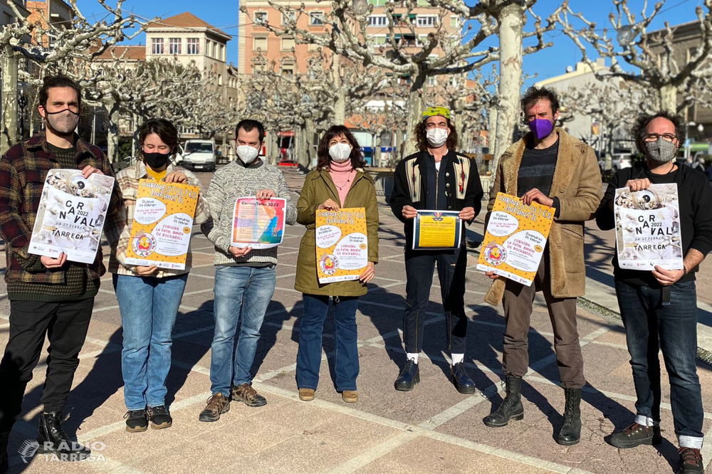 Tàrrega celebrarà del 24 al 27 de febrer una nova edició del Carnaval, que recupera la presència als carrers