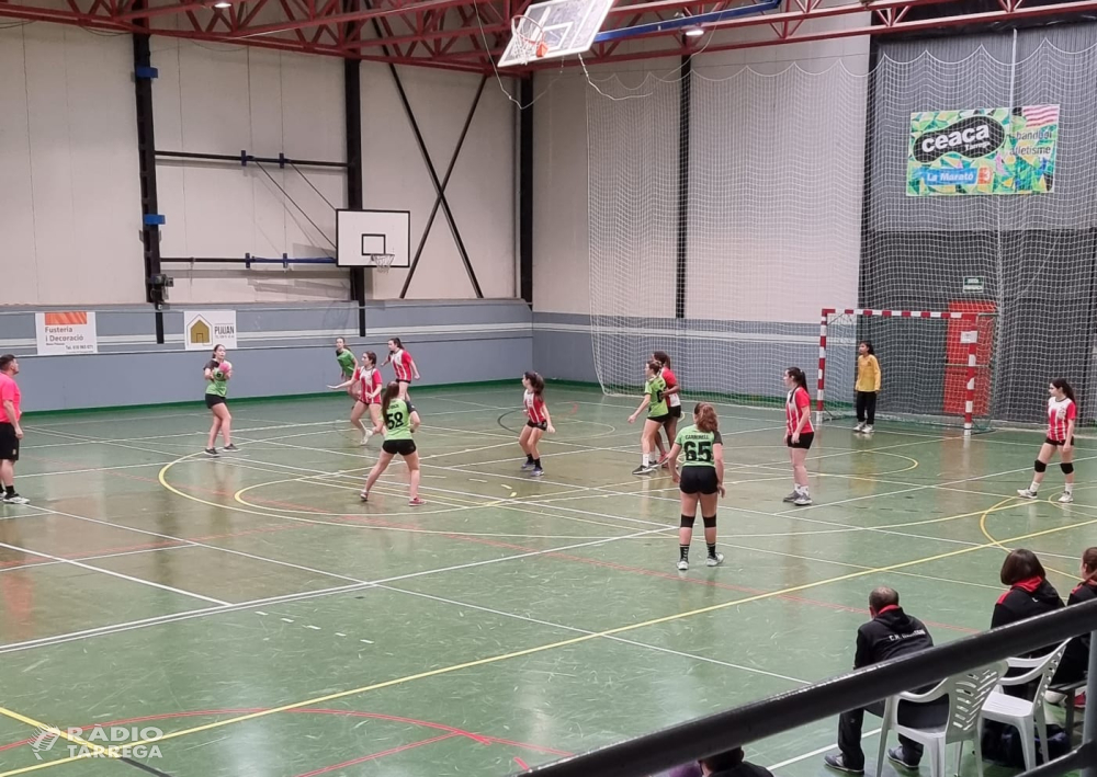 Crònica dels partits d'handbol del cap de setmana del CEACA Tàrrega