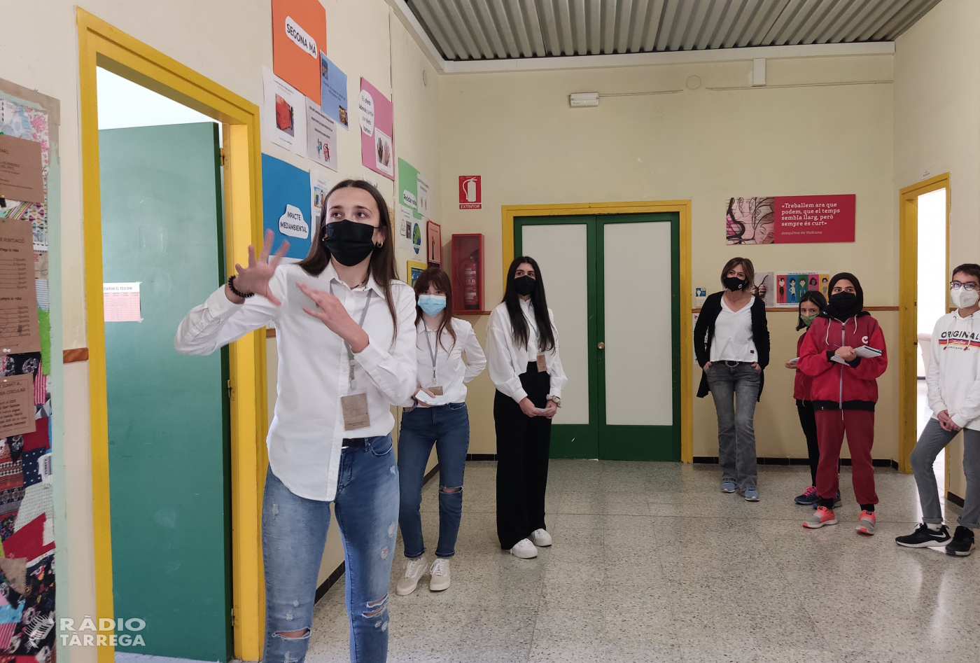 Els alumnes del Vedruna Tàrrega presenten públicament la cooperativa d'alumnes 'Toquem la fibra'