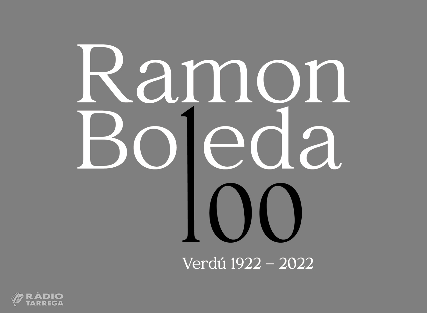 Verdú homenatja a Ramon Boleda en el centenari del seu naixement