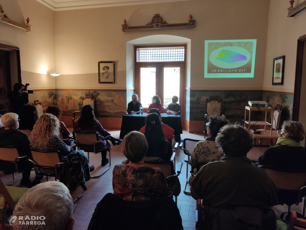 'Viure la mort', primera jornada del programa 'Museu i cura' del Museu Tàrrega Urgell