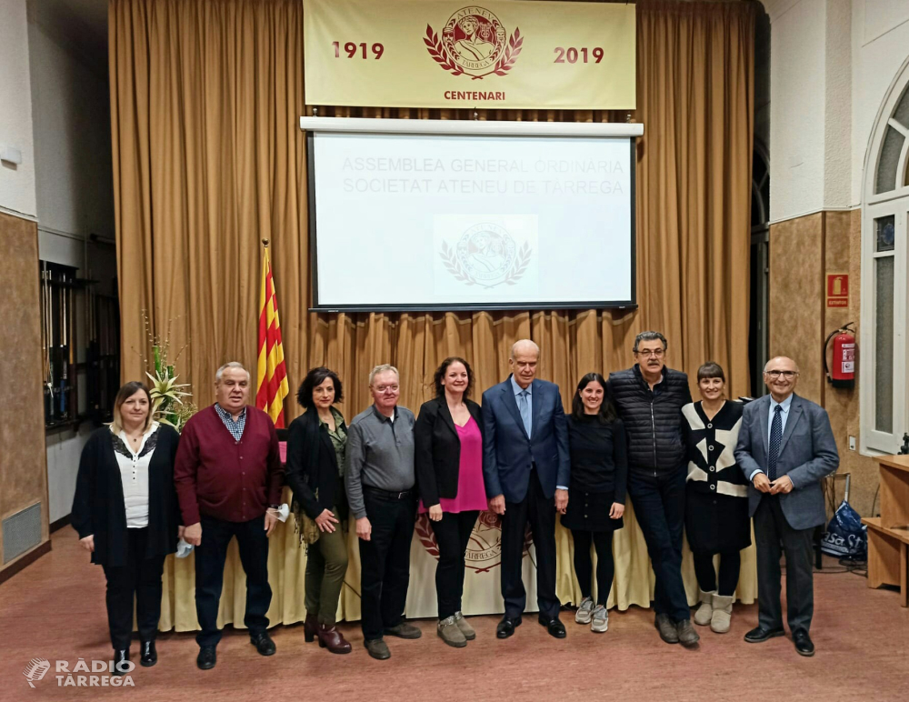 Elisabet Talavera Ramos és la nova presidenta de la centenària Societat Ateneu de Tàrrega