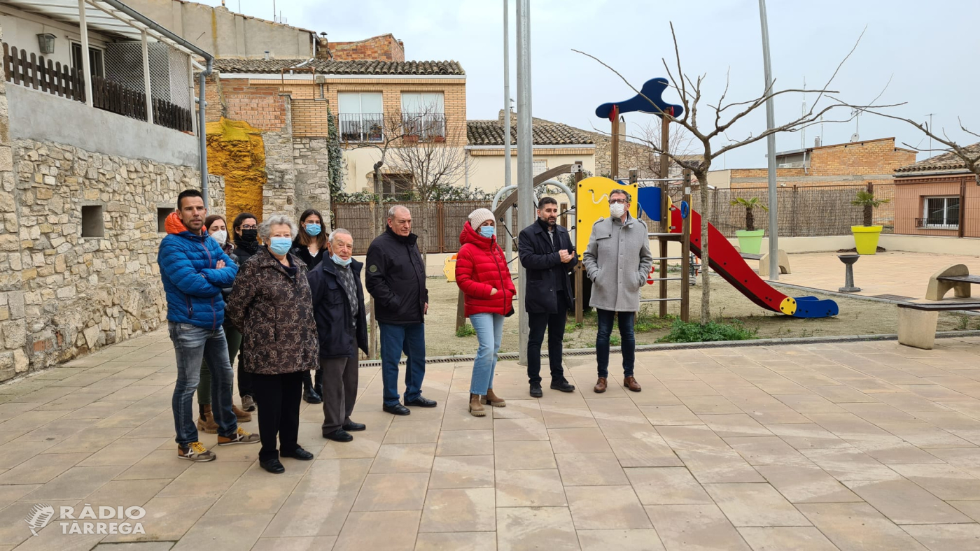 Joan Talarn elogia l’aposta dels municipis rurals de l'Urgell per la recuperació del seu patrimoni