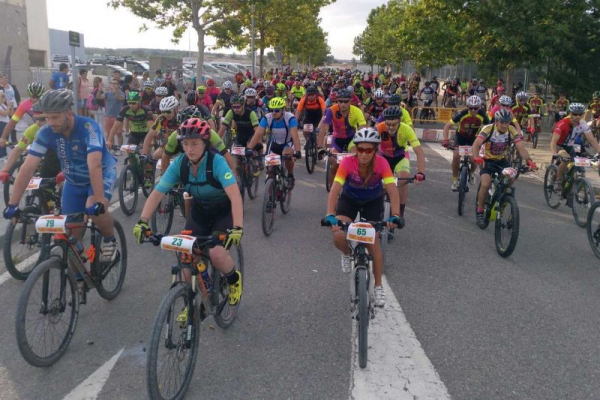 Èxit de la 1a Marxa BTT de Tàrrega, que aplega 300 participants