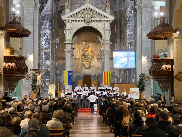 Bona resposta social al cicle solidari 'Música per la Pau' de Tàrrega