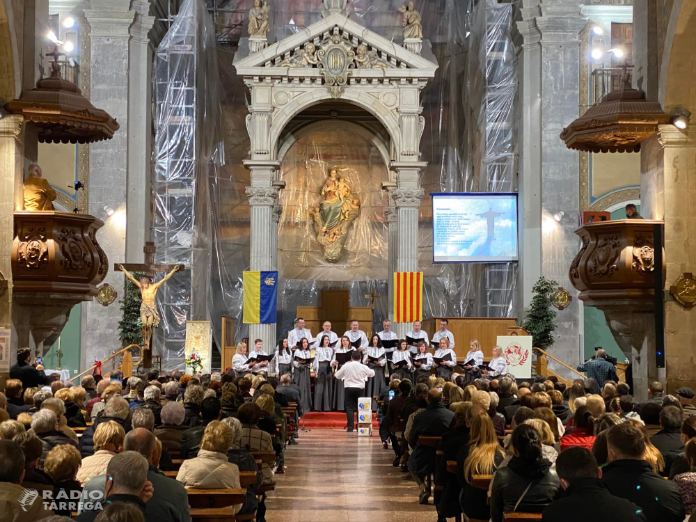 Bona resposta social al cicle solidari 'Música per la Pau' de Tàrrega