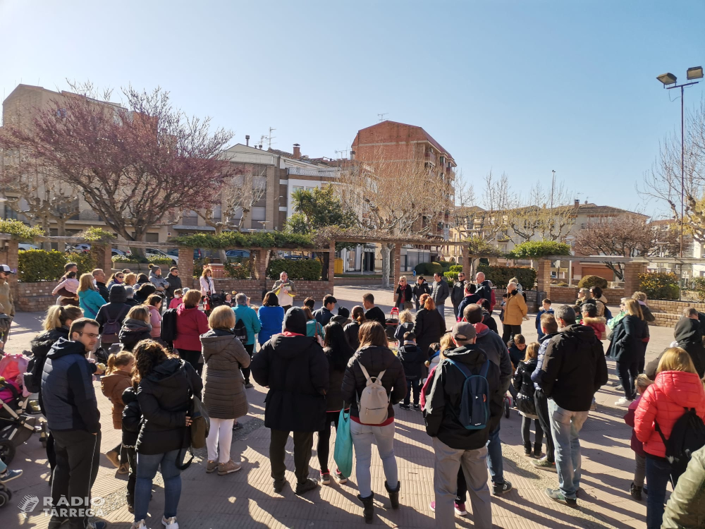 Bellpuig presenta la ruta de les cigonyes