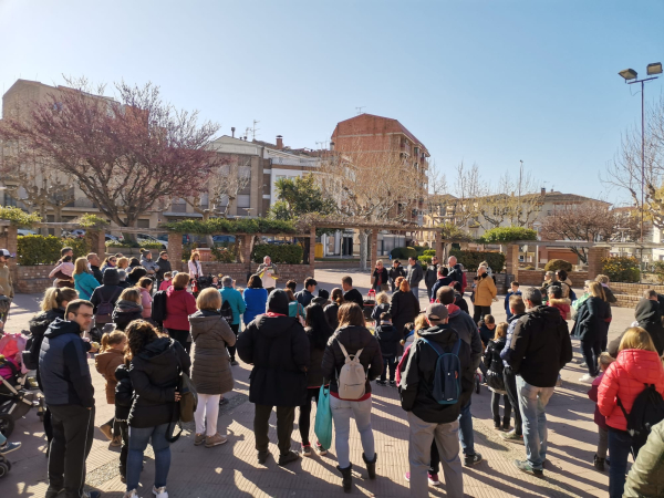 Bellpuig presenta la ruta de les cigonyes