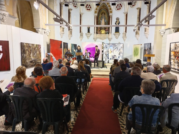 L'artista Pedro Peña Gil guanya el Premi de Belles Arts Sant Jordi que s'ha entregat a Bellpuig