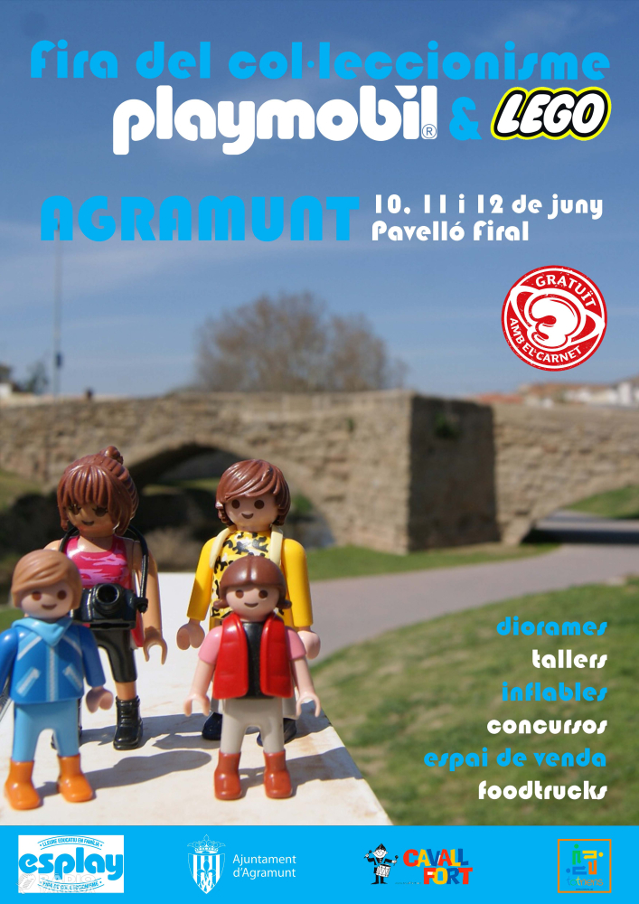 Agramunt organitza per primer cop una Fira Playmobil- Lego