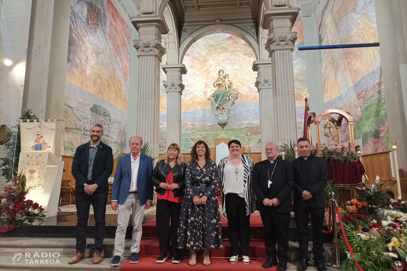 Tàrrega inaugura els nous murals de Josep Minguell realitzats al presbiteri de l’Església de Santa Maria de l’Alba
