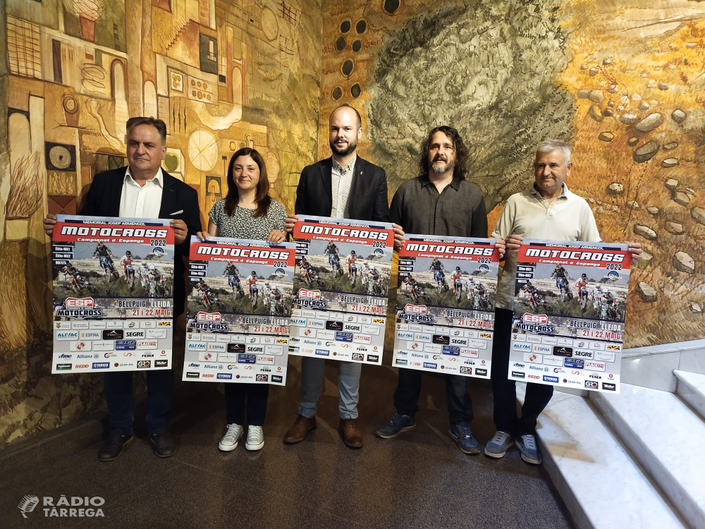 Tot a punt per la celebració del campionat d'Espanya de Motocròs a Bellpuig