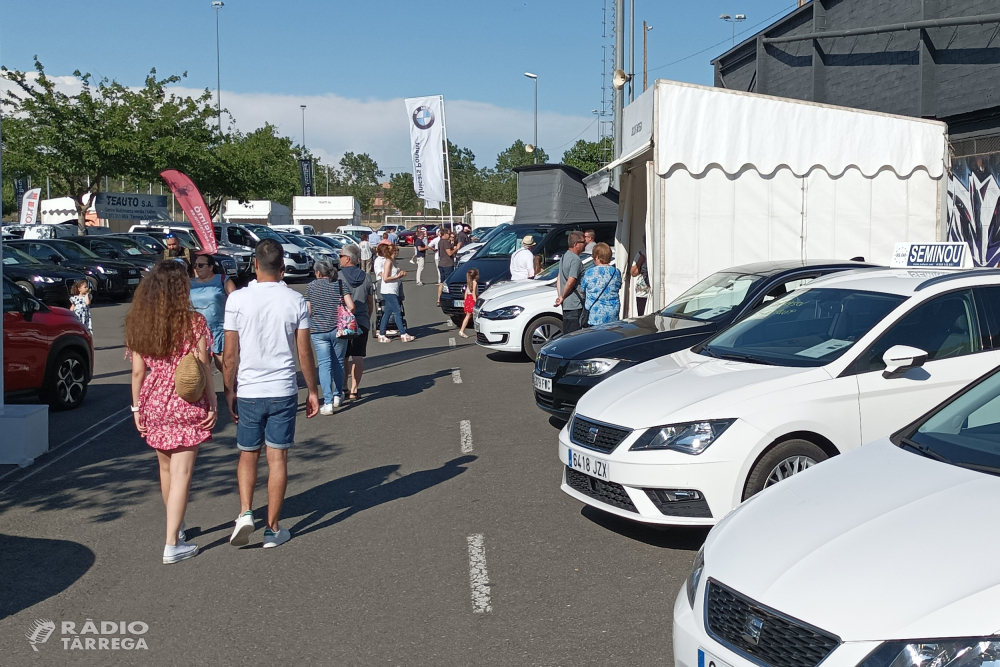 Balanç satisfactori de vendes i públic al 9è Mercat del Vehicle d’Ocasió de Tàrrega