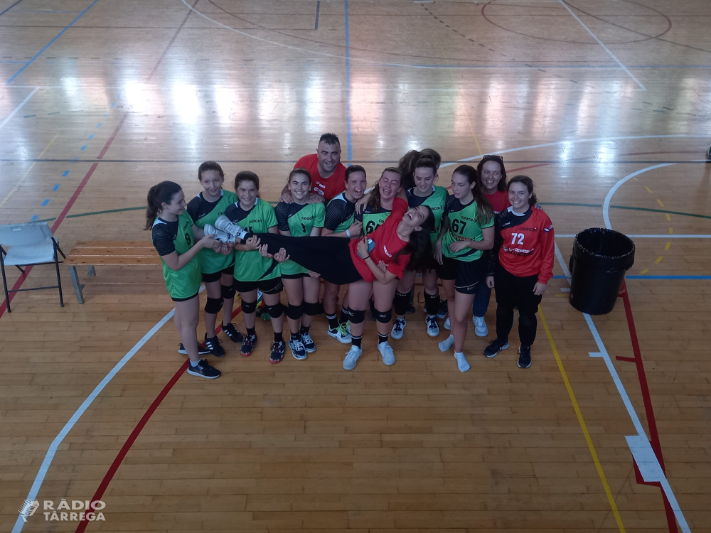 Crònica dels partits d'handbol del cap de setmana del CEACA Tàrrega