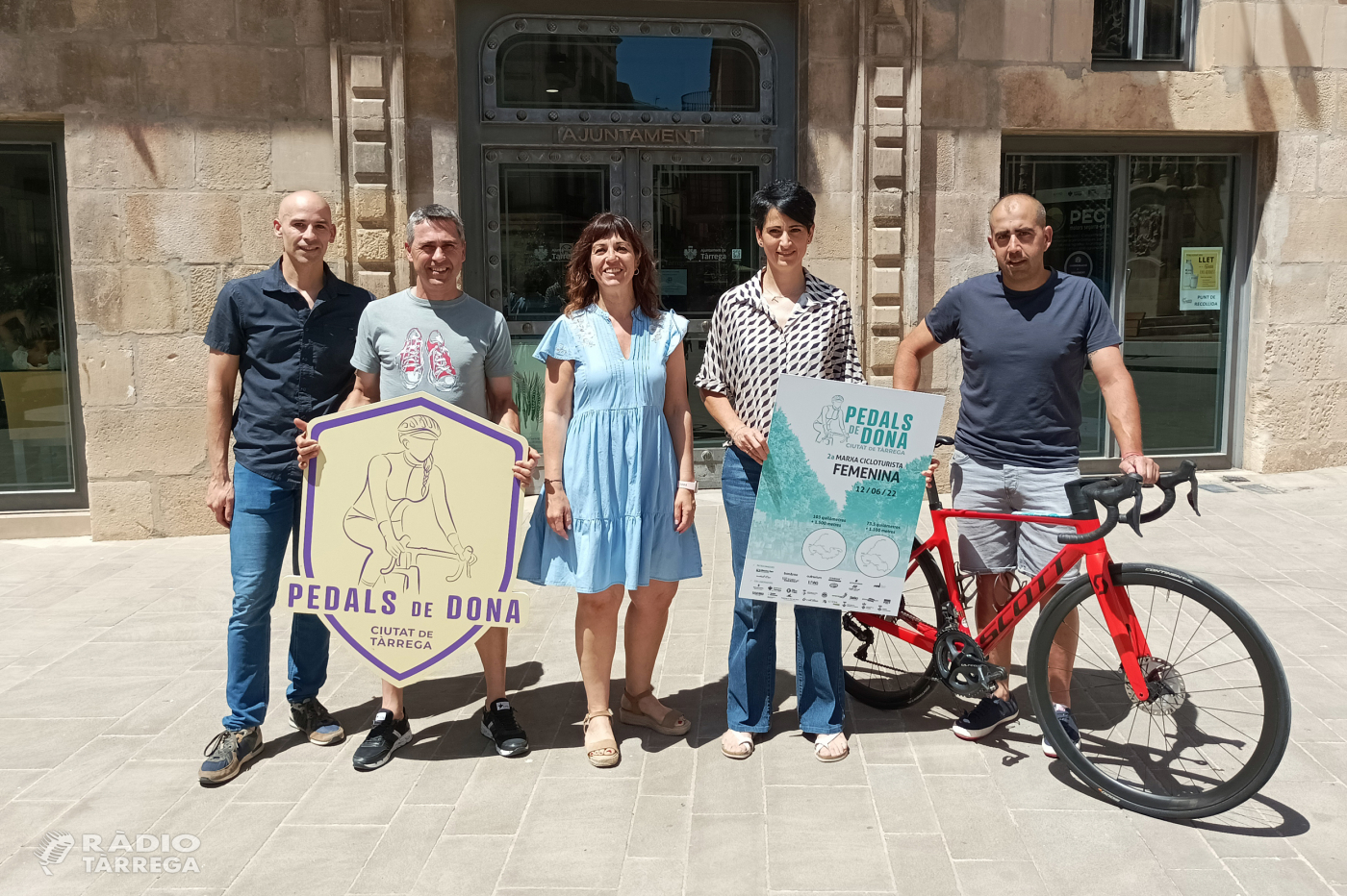 La 2a edició de la marxa ‘Pedals de Dona - Ciutat de Tàrrega’ supera les 300 ciclistes inscrites