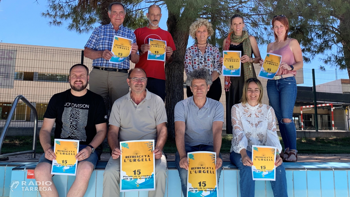 L'Urgell presenta el carnet comarcal de piscines