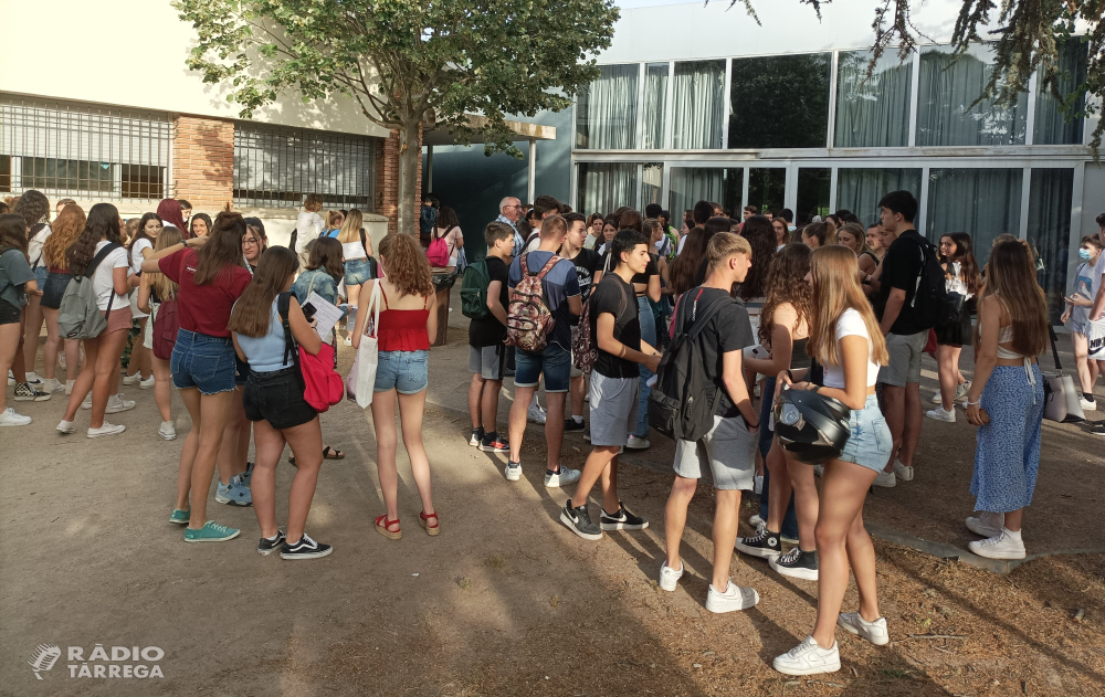 211 alumnes  de la comarca de l’Urgell i la Segarra han començat la selectivitat aquest matí a Tàrrega