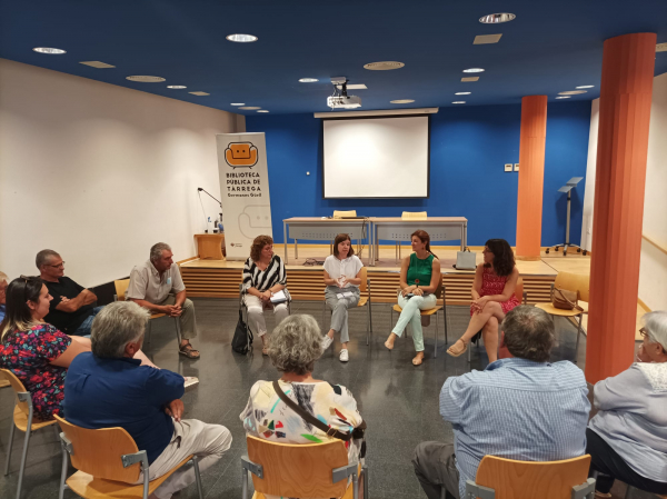 Representants d’Esquerra Republicana de Catalunya es reuneixen amb jutges de pau de la comarca de l’Urgell per debatre sobre la nova llei estatal que pretén suprimir-los