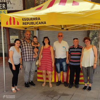 ERC Tàrrega recull signatures per la ILP #Regularitzacióara