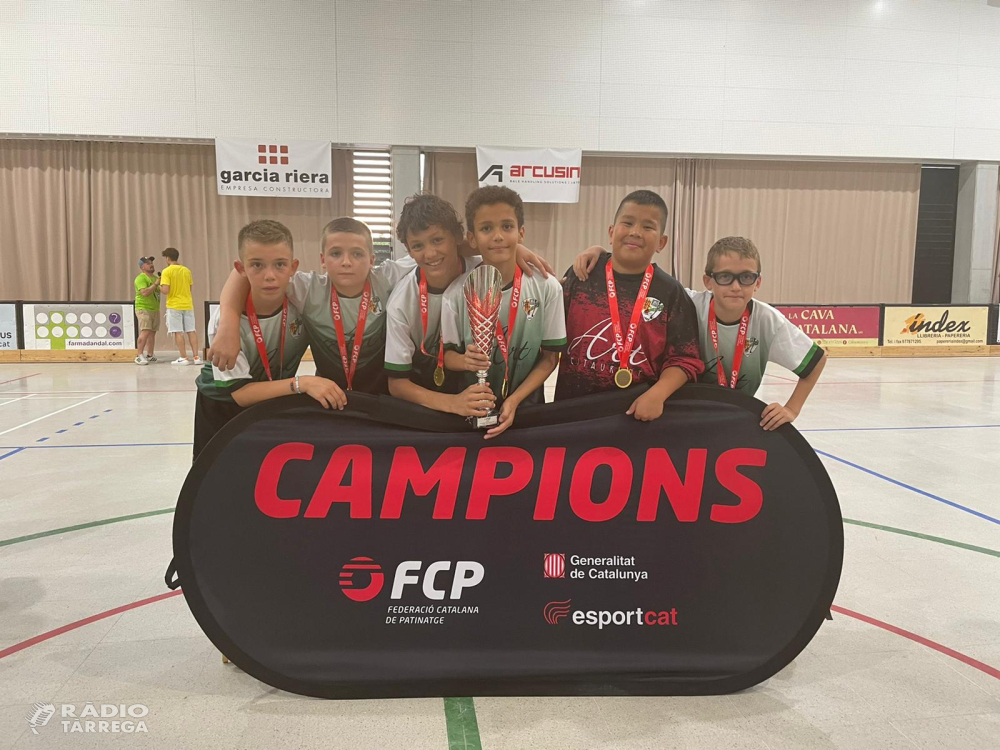 El Club Hoquei Patins Espluga-Tàrrega campió de Catalunya en categoria benjamí