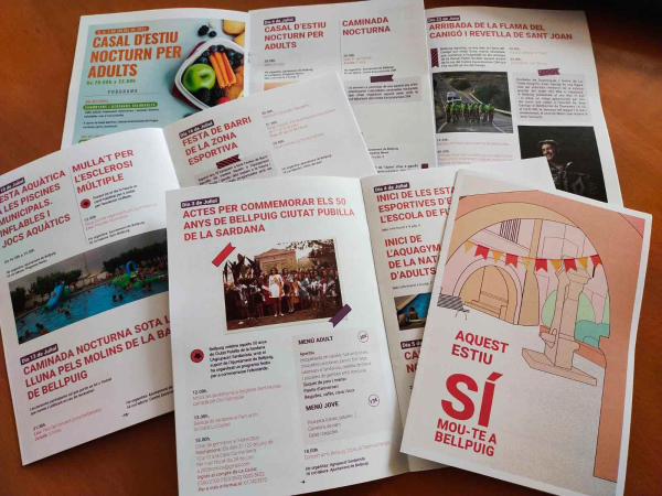 Bellpuig presenta una agenda d'activitats per l'estiu a la vila