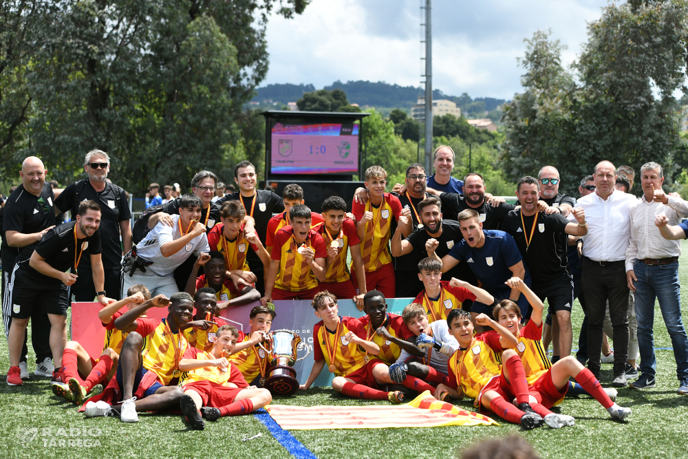 La Selecció Catalana sub 14 masculina, que entrena el targarí Jordi Jiménez, guanya la Fase Or del Campionat d’Espanya