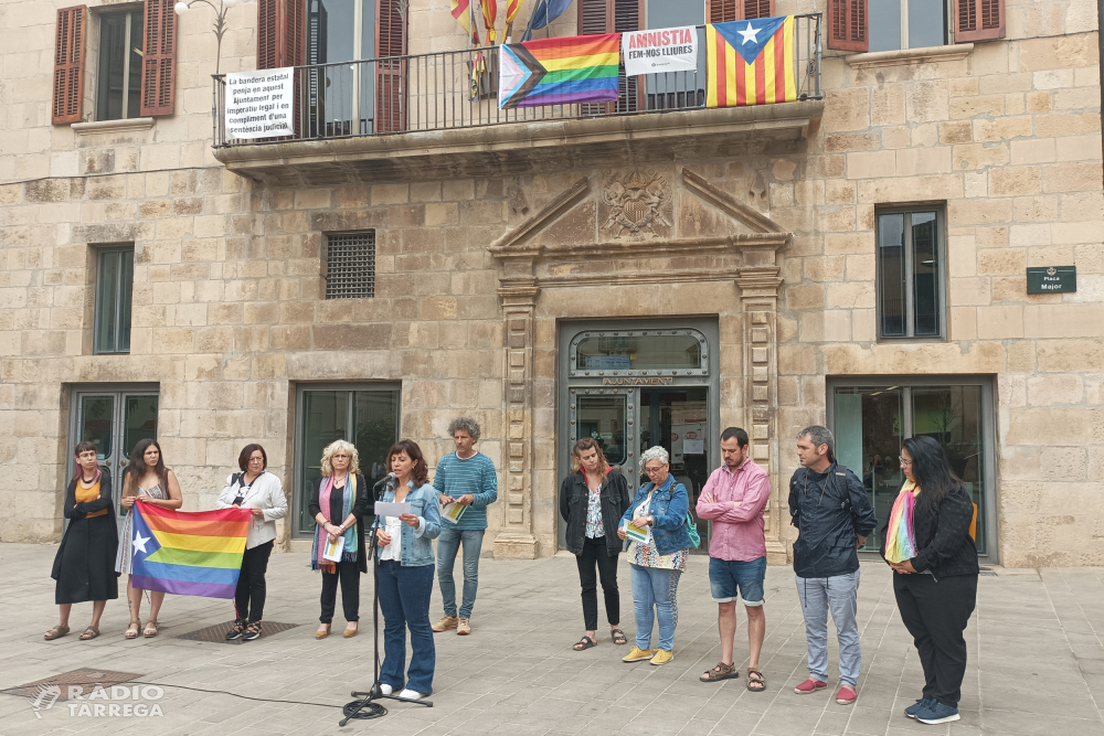 Tàrrega alça la veu per defensar els drets de les persones LGBTIQ+