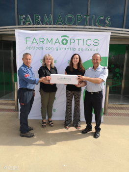 Farmaoptics fa una donació de 4000 mascaretes FFP3 al Parc de Bombers de Tàrrega