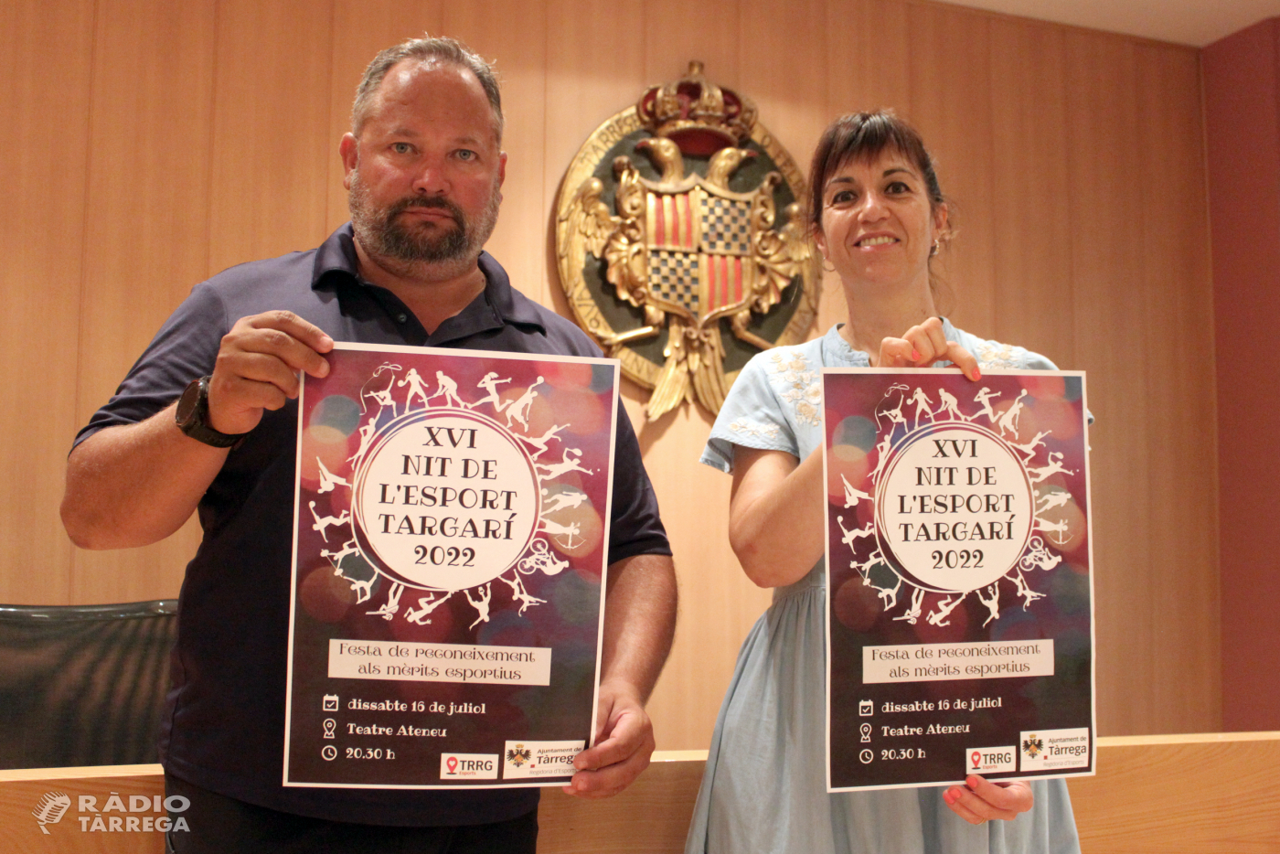 Tàrrega recupera la celebració de la Nit de l’Esport, que tindrà lloc el dissabte 16 de juliol al Teatre Ateneu