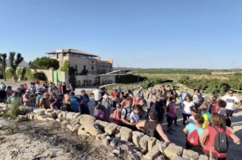 La Caminada Nocturna Sembrats de Silenci recull a més d’un centenar de participants als secans de Vilagrassa i Anglesola