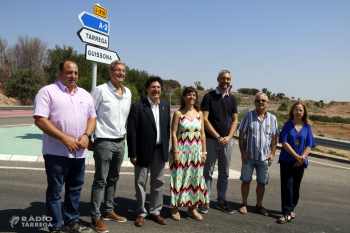 L'arranjament de la carretera de Tàrrega a Guissona amb ferm sostenible estarà enllestit a mitjans d'agost