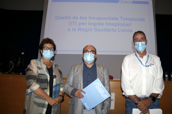 Els hospitals de la Regió Sanitària Lleida ja poden tramitar baixes laborals per ingrés sense necessitat d'anar al CAP