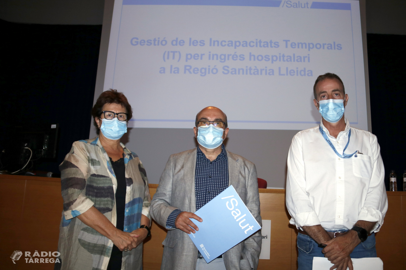 Els hospitals de la Regió Sanitària Lleida ja poden tramitar baixes laborals per ingrés sense necessitat d'anar al CAP