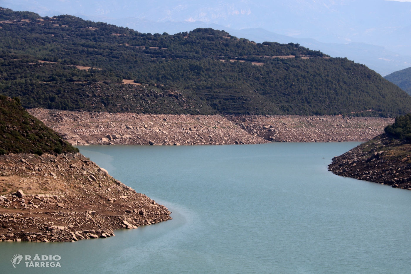Les reserves d'aigua als pantans de la conca de l'Ebre cauen al 46%, per sota del mínim dels últims cinc anys