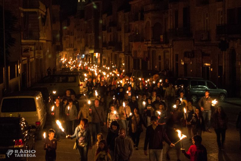 La Marxa de Torxes recorrerà els carrers de Tàrrega per reclamar la República Catalana