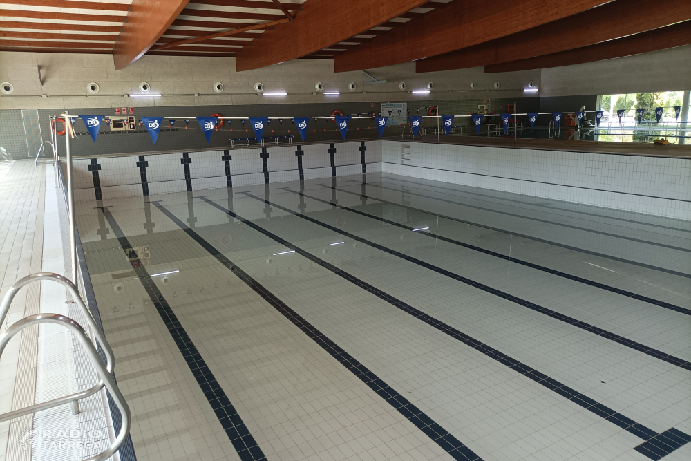 L’Ajuntament de Tàrrega reaprofitarà l’aigua de la piscina d’estiu per omplir el vas gran de la piscina coberta