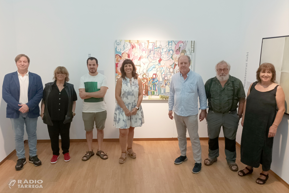 La Sala Marsà de Tàrrega acull una exposició col·lectiva d’artistes que van rebre el mestratge del pintor Jaume Minguell Miret
