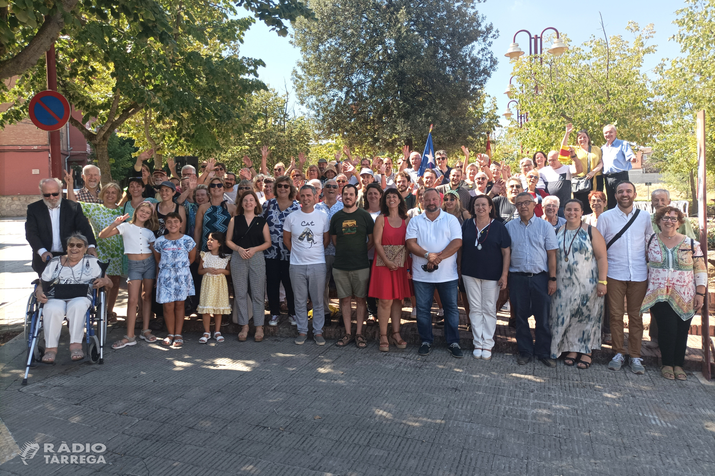 Una vintena d’entitats i partits polítics participen a l’acte institucional de la Diada a Tàrrega, celebrat a la plaça de Rafael Casanova