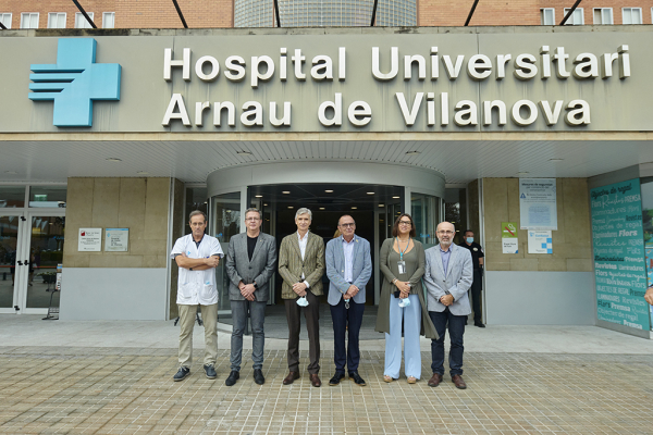El conseller Argimon inaugura la nova Unitat de Neonatologia de l’Hospital Universitari Arnau de Vilanova