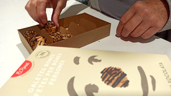 L’obrador de galetes El Rosal redueix un 70% el plàstic dels seus packs per fer-los més sostenibles