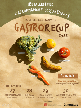 El restaurant La Cava de Tàrrega participa en els sopars Gastrorecup per incidir en l'aprofitament dels aliments