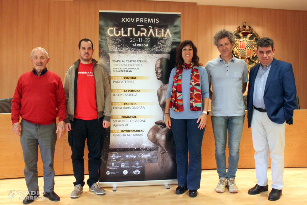 Premis Culturàlia 2022 per al festival Paupaterres, el periodista Josep Castellà, l’Escola Ondara, la Fundació Lo Pardal d’Agramunt i la pel·lícula ‘Alcarràs’