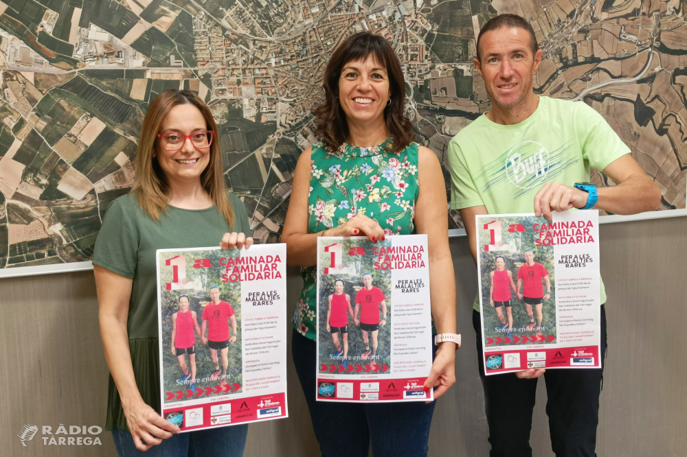 L’Ajuntament de Tàrrega recolza l’atleta Raül Arenas en el seu nou repte solidari en favor de les malalties rares o minoritàries