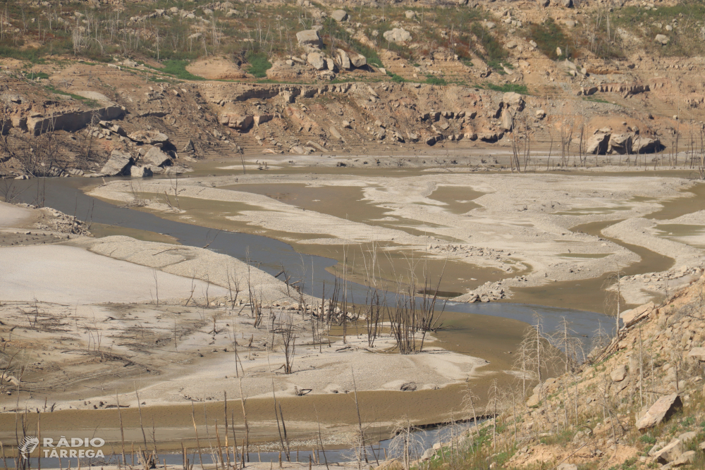 La conca de l'Ebre tanca l'any hidrològic amb les reserves més baixes dels últims cinc anys