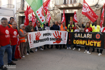 Topada entre la UGT i l'empresa familiar Jaudol de la Fuliola per l'acomiadament de 5 treballadors