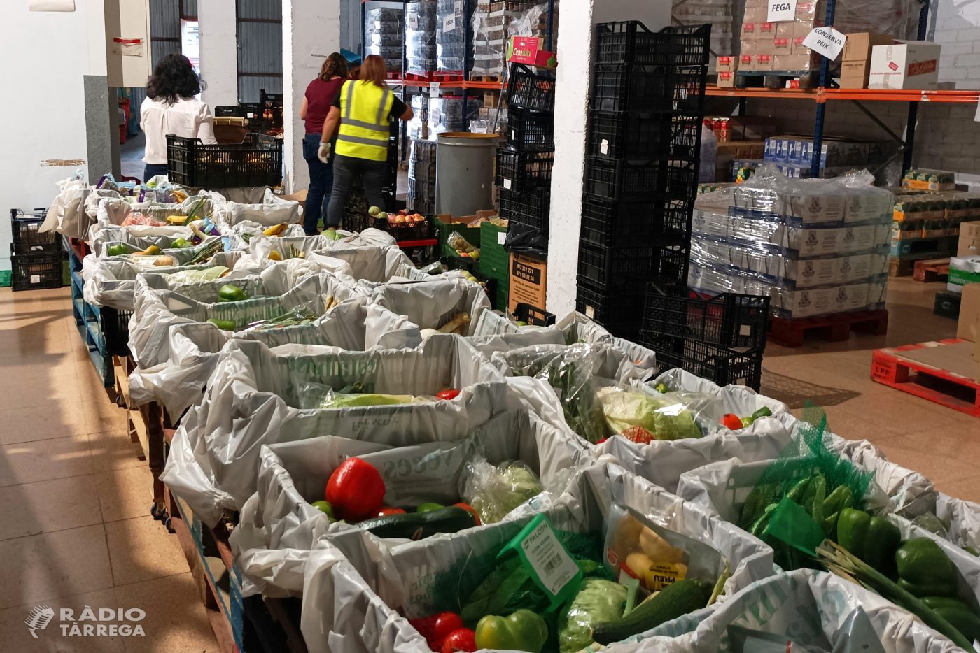 L’Ajuntament de Tàrrega adjudica la gestió del Magatzem d'Aliments Solidaris a l’empresa d’inserció social Cartaes