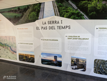 Castellserà estrena un centre d'interpretació de la Serra de Bellmunt-Almenara