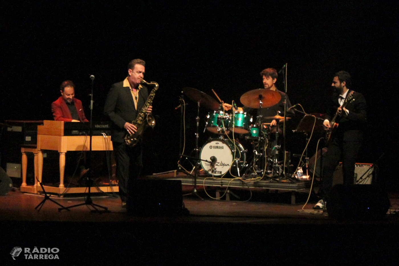 El saxofonista Dani Nel·lo desplega el seu repertori de jazz i blues al Teatre Ateneu de Tàrrega en el marc del Ponent Roots