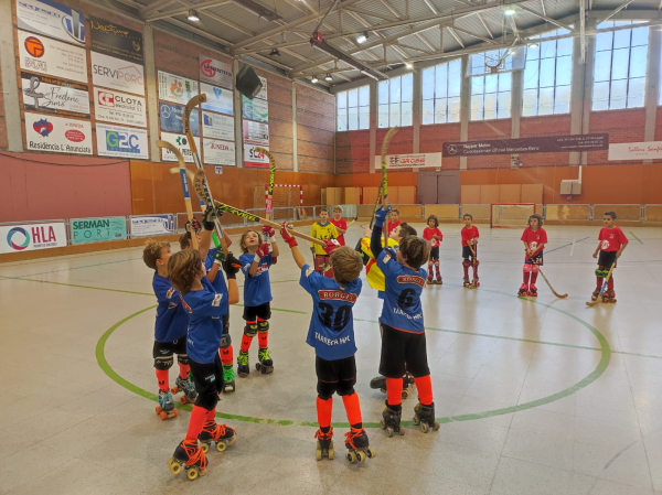 Crònica dels partits del Hoquei Patins Club Tàrrega d’aquest cap de setmana