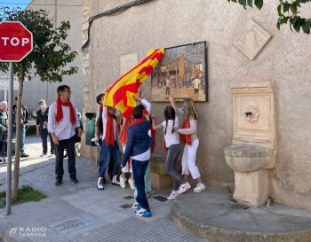 Roben el mural de ceràmica dedicat a les Caramelles de Verdú